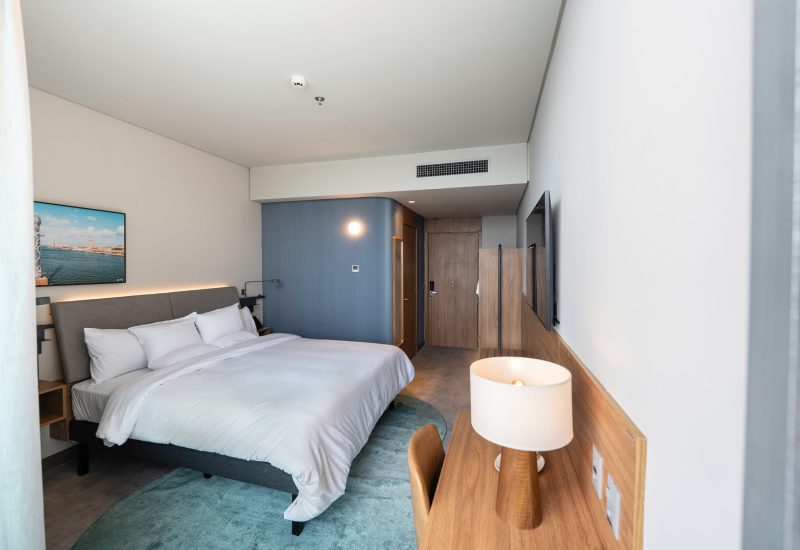 Apartamento Superior com cama queen e varanda com vista Mar